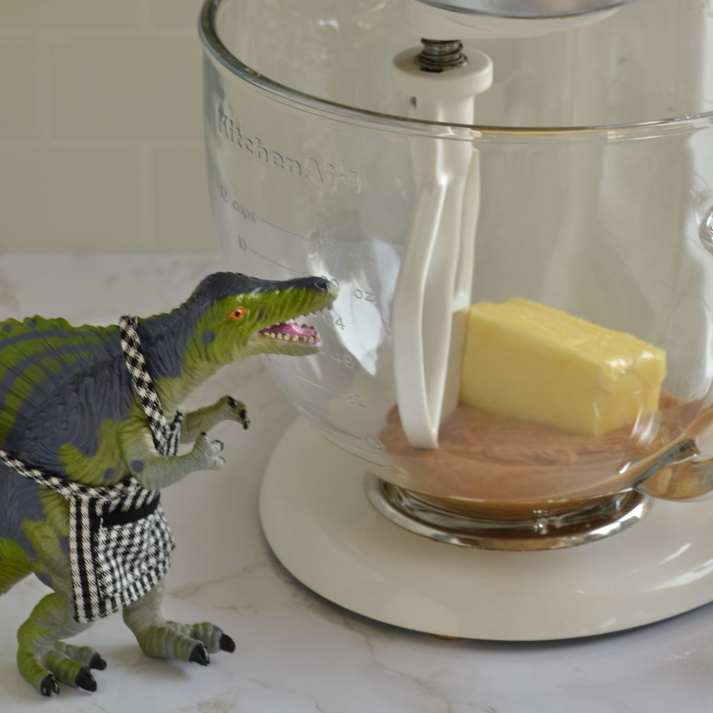 Spino supervises baking day