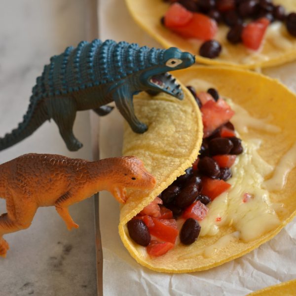 Alex and Blondie rolling flautas