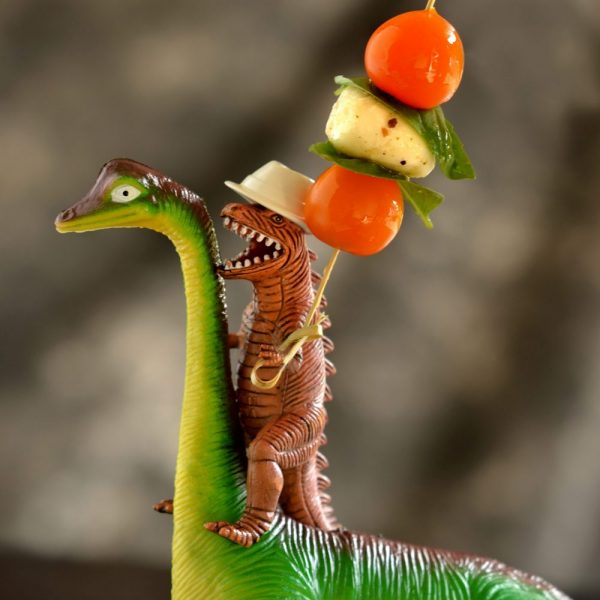 Bjorn and Dean with cocktail toothpick